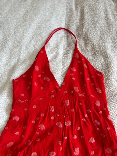 Beautiful zara red dress with - beautiful,