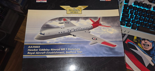 Corgi aviation aa35603 hawker - corgi,