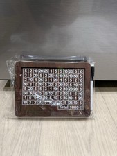 Wooden money box with counter - with,