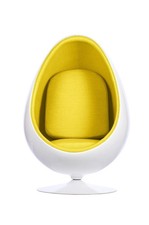 Retro Egg Pod Chair Yellow