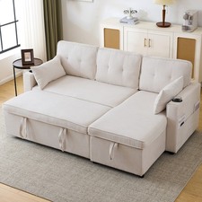 L-Shaped Sofa Couch 3 Seater