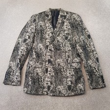 Boohoo Mens Jacket 40 Black