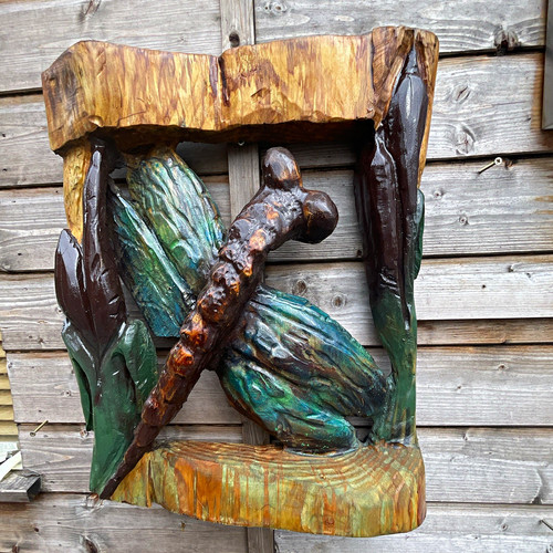 Wood knot hand - wood, &