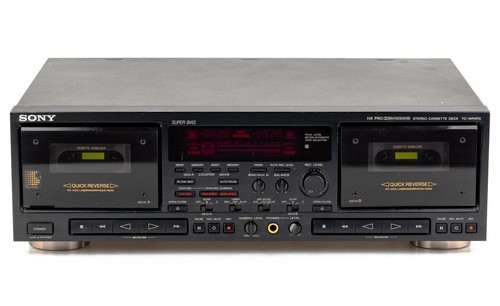 Sony wr870 dual cassette - dual,