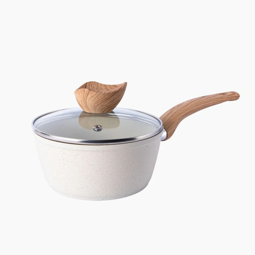 16cm non stick saucepan with - saucepan,