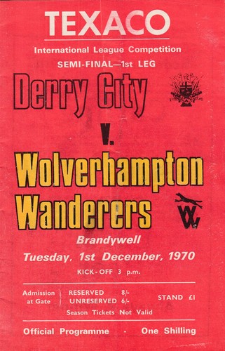Derry city wolves 12 - derry, v