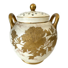 Antique Wedgwood Gold Floral
