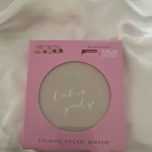 Mua makeup hand bag mirror - mua,