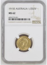 1915 sidney half - sidney, sovereign