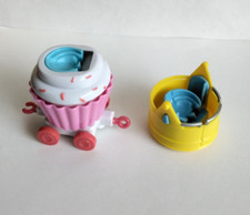 PEPPA PIG  FERRIS WHEEL  CARRIAGE   THEME PARK   TRAIN  RIDE  CUPCAKE   COMBINE