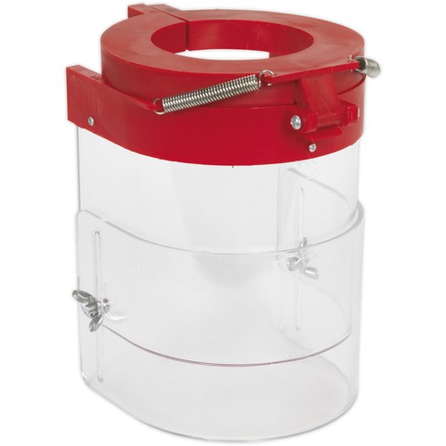 Drill press safety guard - press,