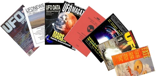 Over 1000 ufo magazines - ufo,