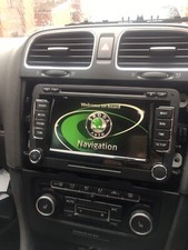 VW/SKODA GENUINE SAT NAV RNS510 DAB 3T0035686 WITH CODE PLUG N PLAY 2017