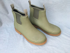 Merry People Green Bobbi Neoprene Lined Ankle Rain Boot Size  Uk 8 EU42