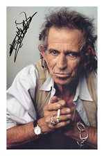 Keith Richards Signed