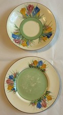 Clarice Cliff Plate & Saucer