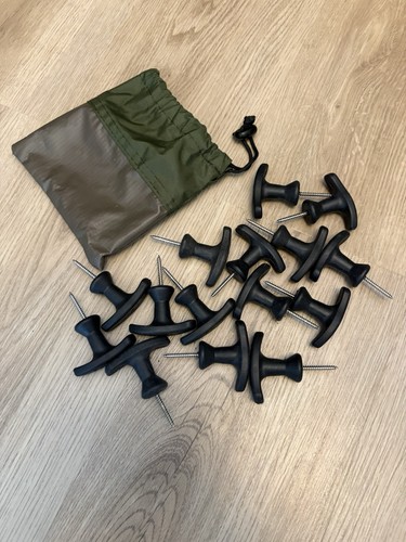 Fox bivvy platform screw pegs - bivvy,
