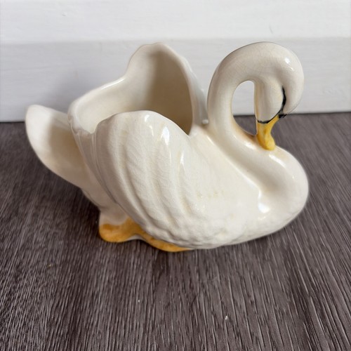 Sylvac vintage ceramic swan - sylvac,