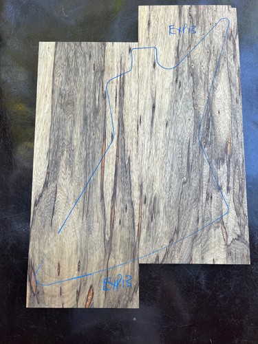 Black limba korina 2 piece - /,
