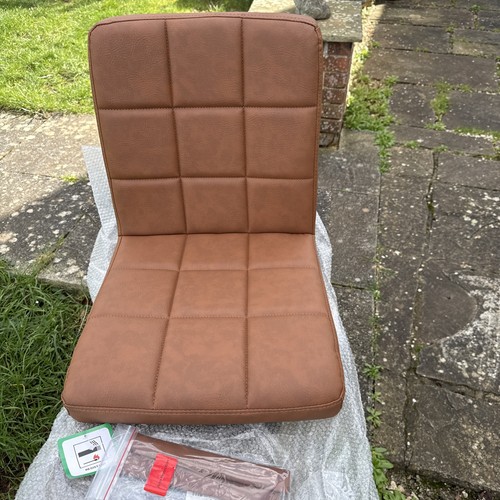 Single faux leather cantilever