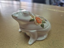 Aynsley China Trinket Frog - Wild Tudor 