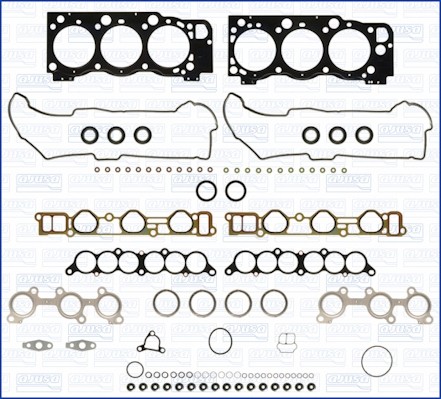 New gasket set - gasket, head