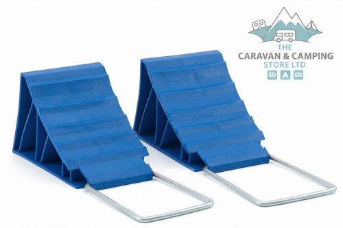 Wheel chock caravan - wheel, chocks