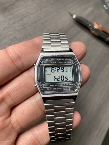 Vintage citizen digital - vintage,