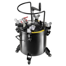 Uimoso Spray Paint Pressure Pot Tank 20L/5gal with Casters Leak Repair Sealant