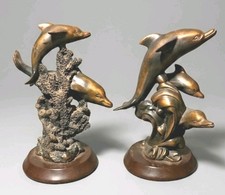 Vintage pair bronze - pair,