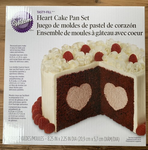 Wilton heart cake pan set - heart,