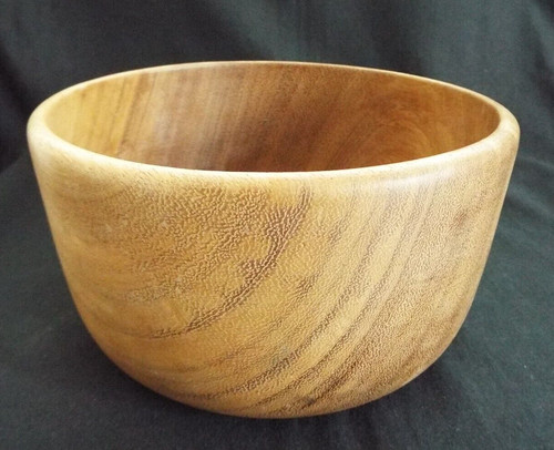 Turned walnut wood large fruit - turned,