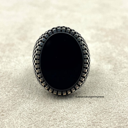 New black onyx - new, sterling