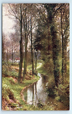 POSTCARD EAST HORSLEY - WATER LANE SURRES - SUTTON PALMER - J SALMON