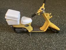 Sindy Doll Yellow Moped Scooter, Vintage