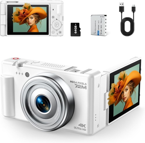 Digital camera 72mp for - 🔥4k,