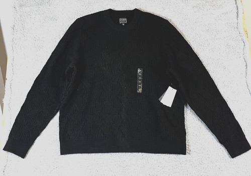 Guess jet black rib lattice - guess,