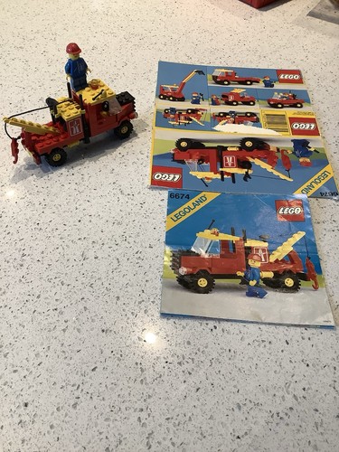 Lego 6674 crane tow - 6674, truck