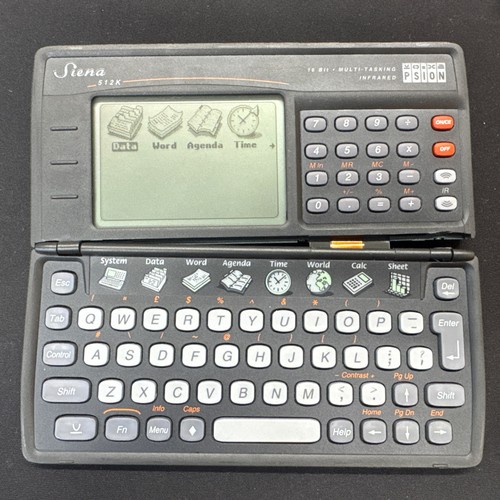 Psion organiser siena - siena, 512k