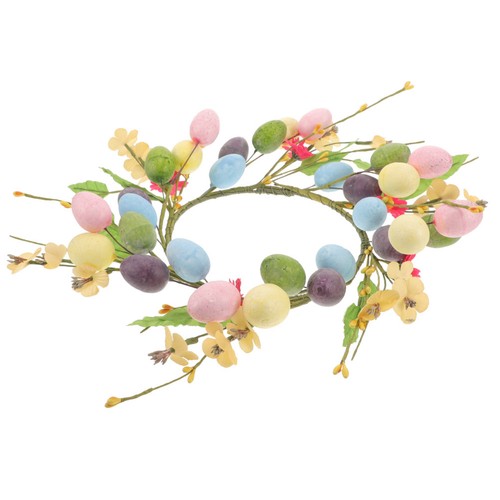 Easter wreath front door decor - wreath,