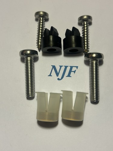 Number plate screws fixings - number,