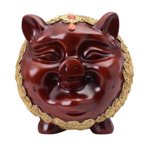 Piggy bank embossed pig shaped - bank,