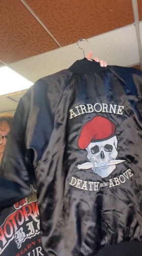Vintage airborne jacket - vintage, (l)