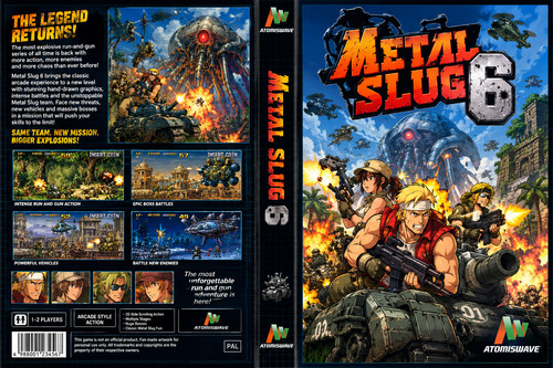 Atomiswave metal slug mega - atomiswave, 6