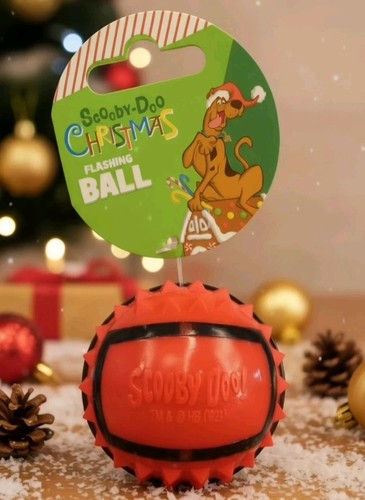 Flashing dog ball christmas - dog,