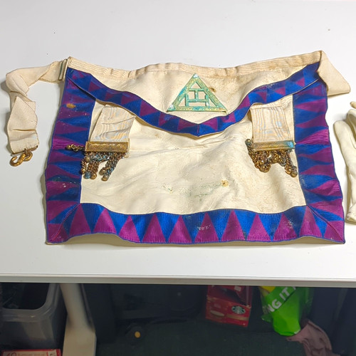 Royal arch masonic apron - royal,