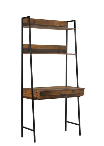 Ladder bookcase desk shelving - ladder,