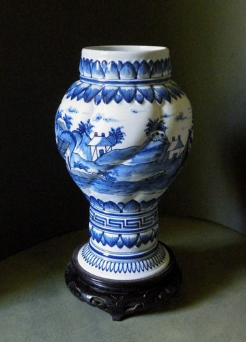 Rare hand painted boch frères - boch,