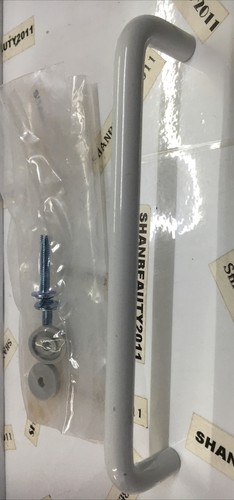 Grey shaped door pull - d,