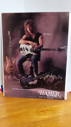 Vintage hamer bass guitar kip - hamer,
